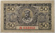 Billet Monnaie De Nécéssitée- Allemagne / Stadt Duren / 1918 / 50 Pfennig / Neuf - Noodgeld