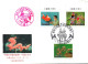 1980's Taiwan Formosa Republic Of China FDC Cover Art Items Sculptures Decorations Artists - FDC