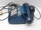 - TELEPHONE A TOUCHES VINTAGE Couleur BLEUE COLLECTION DECO XXe De Grenier    E - Telefonia