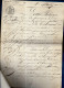 1845 Dossier De Justice, TRIBUNAL CIVIL De 50 VALOGNES Manche - Manuscrits