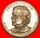 * ANDREW JOHNSON (1865-1869): USA  1 DOLLAR 2011P UNC MINT LUSTRE! ·  LOW START · NO RESERVE! - 2007-…: Presidents