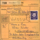 Berlin, Briefmarken 154 (2),53 (2),166 Ba 50.00 385 1960, Paketkarten-Stammteil Fiir Ein Schweres Paket Ab "BERLIN — LU - Lettres & Documents