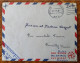 21.03.1961 Guerre D'Algérie SP 86867 Cachet Franchise Militaire A.F.N. Poste Aux Armées Pour Romilly Sur Seine Par Avion - Guerre D'Algérie