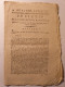 BULLETIN CONVENTION NATIONALE De 1795 - RAPPORT PORCHER TRIBUNAUX - FUNERAILLES FERAUD - RAPPORT SUR LES ROUTES PERIES - Decrees & Laws