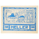 Billet, Autriche, Sindelburg, 50 Heller, Village 1920-12-31, SPL Mehl:FS 999a - Autriche
