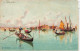 ITALIE - Venezi - Isola S Giorgio - Gondoles - Colorisé - Carte Postale Ancienne - Venetië (Venice)