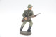 Durolin, German With Rifle, Vintage Toy Soldier, Prewar - 1930's, Like Elastolin, Lineol Hauser - Beeldjes