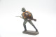 Strola Germany, German With Rifle, Vintage Toy Soldier, Prewar - 1930's, Like Elastolin, Lineol Hauser, Durolin - Small Figures