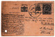 1934 INDIA. NINE PIES POSTCARD Georg V Slogan Cancellation, Old Postcard Rare. - Cartoline Postali