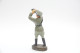 Lineol ? Germany, German With Binoculars, Vintage Toy Soldier, Prewar - 1930's, Elastolin, Lineol Hauser, Durolin - Beeldjes