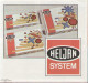 Catalogue HELJAN PLASTIC MODELS 1960 HO 1/87 Folder - En Danois, Allemand Et Anglais - Deutsch