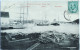 C. P. A. : Canada, Québec : Harbour At Gaspe Basin, 3 Boats" Annie Smith", "Maud", "Montcalm", Stamp - Gaspé