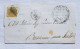 Governo Pontificio Busta Di Lettera Da Ronciglione Per Bassano 1864 Affrancata Con 4 Baj (siglata) - ...-1929 Préphilatélie