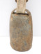 Delcampe - -ANCIENNE CLOCHE De CHEVRE Ou MOUTON Métal BATTANT BOIS Petit Collier Cuir    E - Cloches