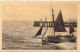 BELGIQUE - Blankenberge - Départ D'une Barque De Pêche - Carte Postale Ancienne - Blankenberge