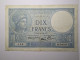 BILLET DE BANQUE  BANQUE DE FRANCE  2286 166 10 DIX FRANCS OU 16-1-1941.OU. LE CAISSIER GENERAL LE SE - 10 F 1916-1942 ''Minerve''