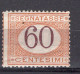 Z6188 - ITALIA REGNO TASSE SASSONE N°33 * - Segnatasse