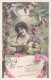 Femmes - Fantaisie - Bretelles - Pensées - Elle Vous Portera Bonheur - Carte Postale Ancienne - Frauen