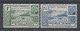 WALLIS 1941 N° 90/91 * Neufs MH Trace Charnière TTB C 3.50 € Rade De Nouméa Pétain Bateaux Boats Oeuvres Coloniales - Ongebruikt