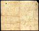 1774 Parchemin Acte Notarié : Bail 14 LE TRONQUAY Pour Terres De Labour, Construction D'une Maison...Généralité De Caen - Manuscrits