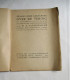 ANTIEK OUD Boekje  Eenige Losse  Gedachten   OVER  DE  TERING   Door D . A .   VANDRIESSCHE    1920 - Antiquariat