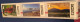 FINLAND, 2023, NATIONAL LANDSCAPES, BOATS, MOUNTAINS, LAKES, FOLDED STRIP OF 7v, HIGH FV - Cygnes