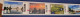 FINLAND, 2023, NATIONAL LANDSCAPES, BOATS, MOUNTAINS, LAKES, FOLDED STRIP OF 7v, HIGH FV - Swans