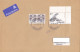 EURASIAN SPARROWHAWK, VALUE, STAMPS ON COVER, 2005, DANMARK - Brieven En Documenten