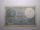 BILLET DE BANQUE  BANQUE DE FRANCE 2048330403 DIX FRANCS UX.12-12-1040.UX. 10 403 - 10 F 1916-1942 ''Minerve''