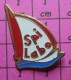 813F Pin's Pins / Beau Et Rare / SPORTS / VOILE VOILIER SPI LABO - Sailing, Yachting