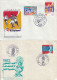 ALGERIE - 7 ENVELOPPES - 1er JOUR DE L'ANNEE 1982 . - Algérie (1962-...)