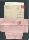 Lot 5 Documents AFFRANCHIS Par Mariane De Gandon , Dont Avis De Reception + Poste Automobile- MALD 131 - 1945-54 Marianne (Gandon)