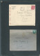 Lot 6 Documents Afranchis Par Mariane De Gandon  MALD 137 Bis - 1945-54 Marianna Di Gandon