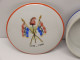 -BONBONNIERE PORCELAINE 1789/1989 DRAPEAUX BLEU BLANC ROUGE BONNET FRYGIEN   E - Limoges (FRA)