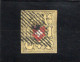 SUISSE. ANNEE 1850.  N° 15 OBLITERE - 1843-1852 Federal & Cantonal Stamps