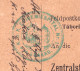 Austria WWI. Disinfected P.O.W. Field PC. 1917  “K.u.K..EPIDEMIESPITAL Nr.1(?) / In KRAKAU“ In Green Double-circle. - Santé