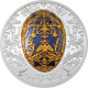 Mongolie 1000 Togrog 2023 Peter Carl Faberge: Tsarevich Egg 2 Oz Zilveren Munt Silver Coin Proof Mongolia Russia - Autres – Asie