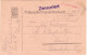 Disinfected WWI Fieldpost Postcard 1916.(9.14.)  Red Linear Cachet : Desinfiziert  Red “Zensuriert”..red Arabic Letter - Santé
