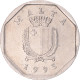 Monnaie, Malte, 5 Cents, 1995 - Malta