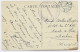 NIGER CARTE TACHEE ANGLE + CACHET VIOLET TROUPES DU GROUPE AOF ECRITE NIAMEY 5.9.1942 - Cartas & Documentos