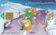 BT Folder With 6 Anti-drink Christmas Phonecards, Including Space Hopper And Panto Horse, Mint - Bt Thematische Uitgaven Van Burgerlijke Vliegtuigen