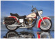 Delcampe - ¤¤   -   Lot De 5 Maxi-Cartes De MOTO  -  " HARLEY-DAVIDSON "   -  Voir Description    -    ¤¤ - Motorräder