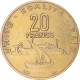 Monnaie, Djibouti, 20 Francs, 1983 - Dschibuti