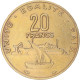 Monnaie, Djibouti, 20 Francs, 1983 - Djibouti