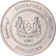 Monnaie, Singapour, 50 Cents, 2007 - Singapour