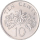 Monnaie, Singapour, 10 Cents, 2009 - Singapore