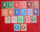 George VI 19 Values NOT COMPLETE 1937-1942 Different Quality: Ongebruikt MH+MNH ENGLAND GRANDE-BRETAGNE GB GREAT BRITAIN - Unused Stamps