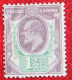 See Pictures 1½ D Three Half King Edward VII (Mi 105 Yv 108) 1902 Ongebruikt MH ENGLAND GRANDE-BRETAGNE GB GREAT BRITAIN - Ongebruikt