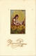 PC ARTIST SIGNED, A. BUSI, JOYEUSES PAQUES, Vintage EMBOSSED Postcard (b48702) - Busi, Adolfo