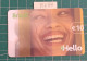 PORTUGAL PREPAID USED PHONECARD PT HELLO - PTH17A - SMILE - Portugal